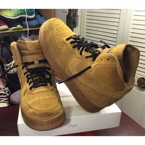 Nike Air Force 1 High Lv8 GS "Wheat" 807617-701